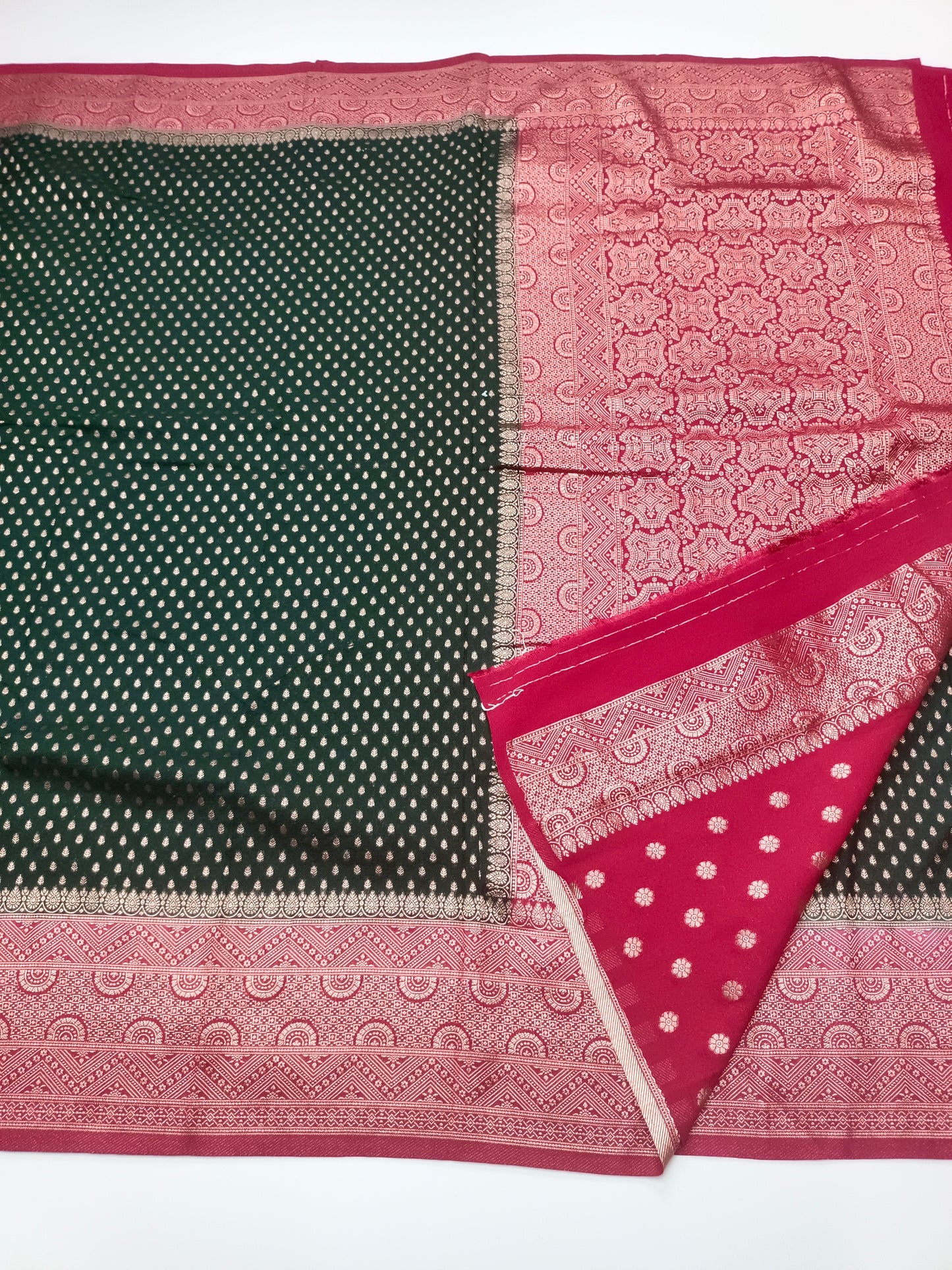 1000 BUTTA FANCY CREPE SAREE