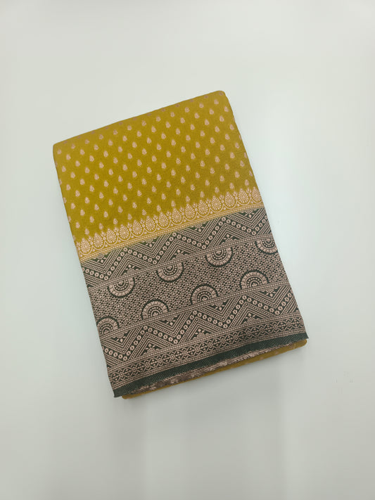 1000 BUTTA FANCY CREPE SAREE