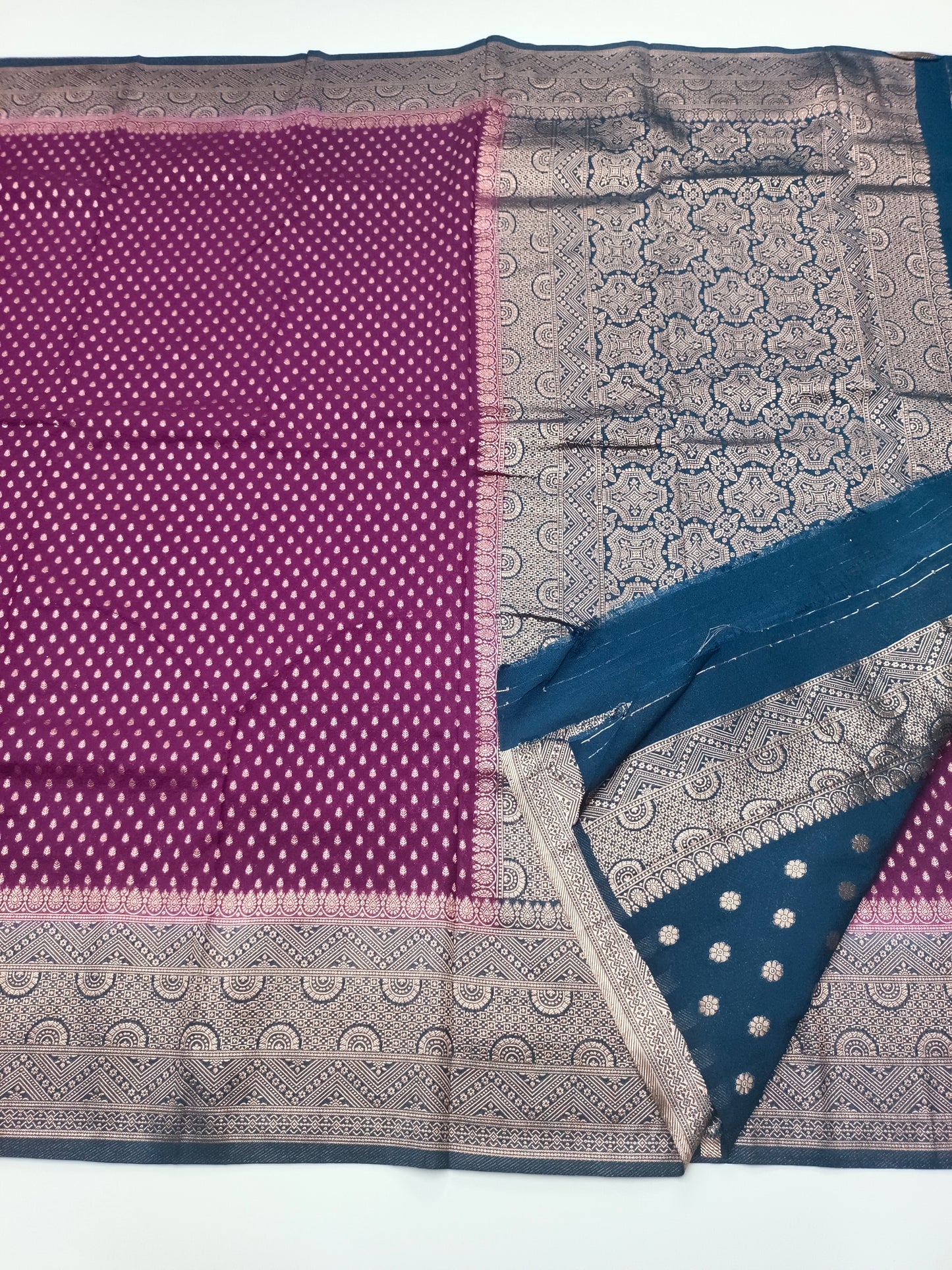 1000 BUTTA FANCY CREPE SAREE