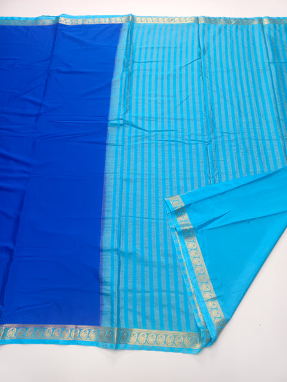 SEMI CREPE SILK SAREE
