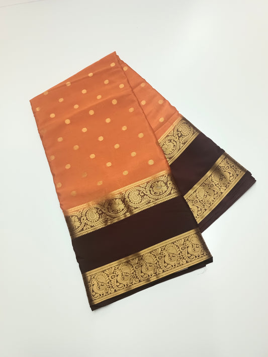 SEMI CREPE SILK SAREE