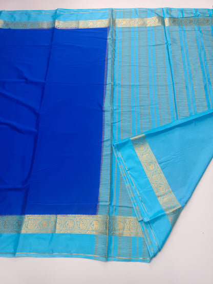 SEMI CREPE SILK SAREE