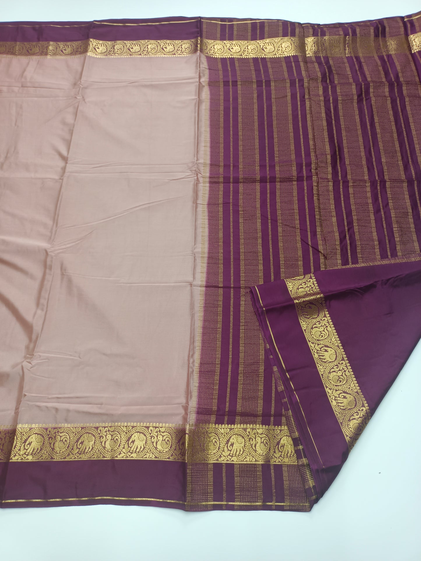 SEMI CREPE SILK SAREE