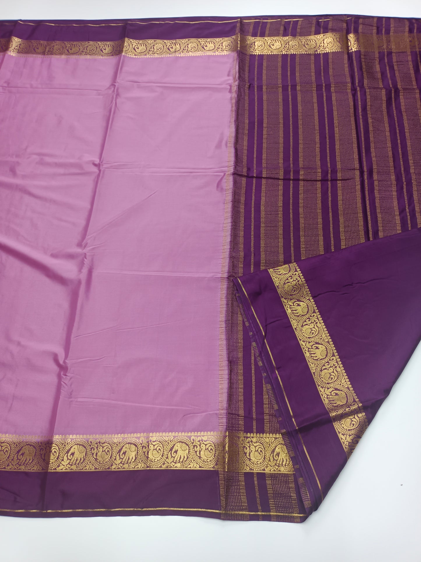 SEMI CREPE SILK SAREE