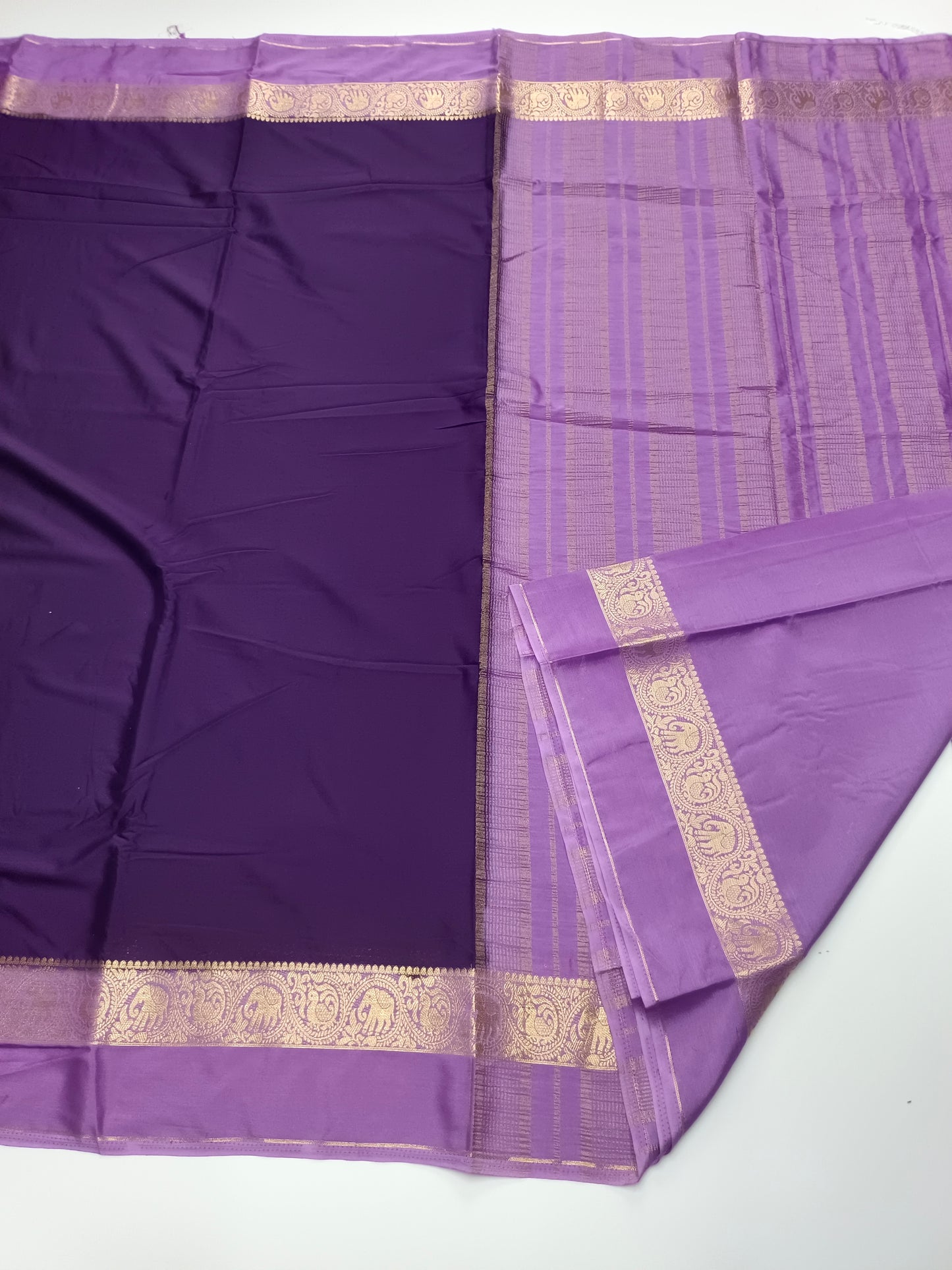 SEMI CREPE SILK SAREE