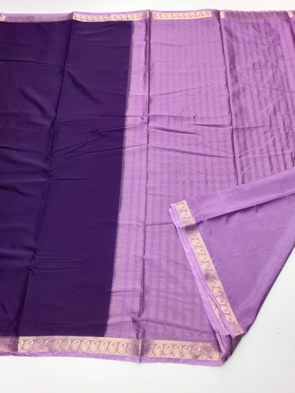 SEMI CREPE SILK SAREE