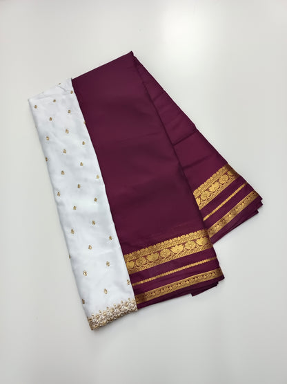 SEMI CREPE SILK SAREE