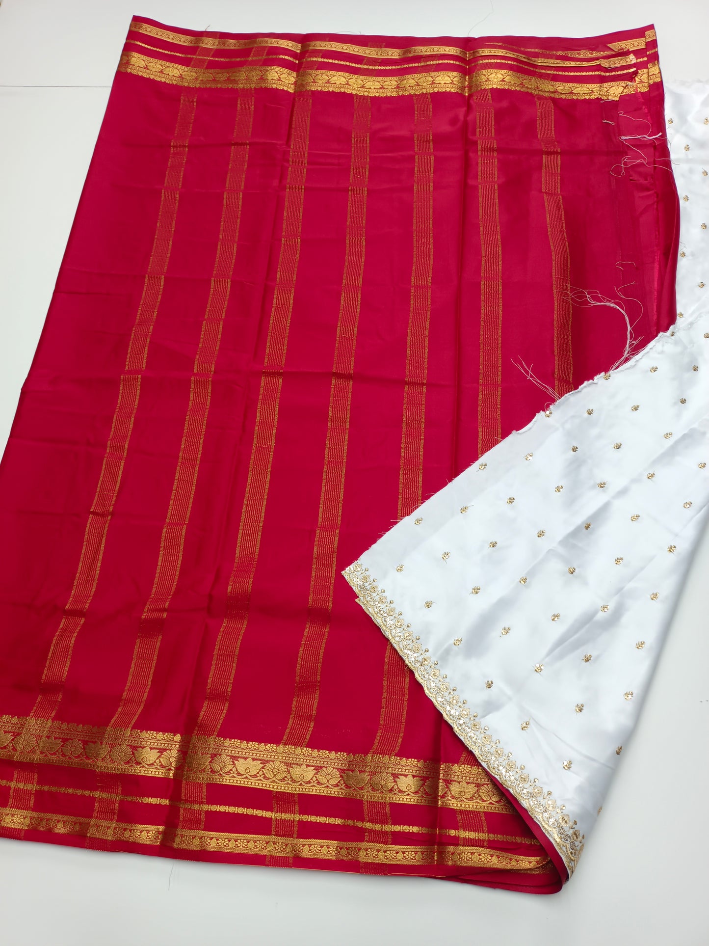 SEMI CREPE SILK SAREE