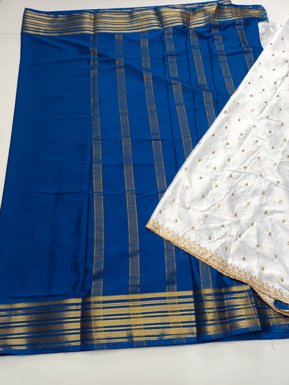 SEMI CREPE SILK SAREE