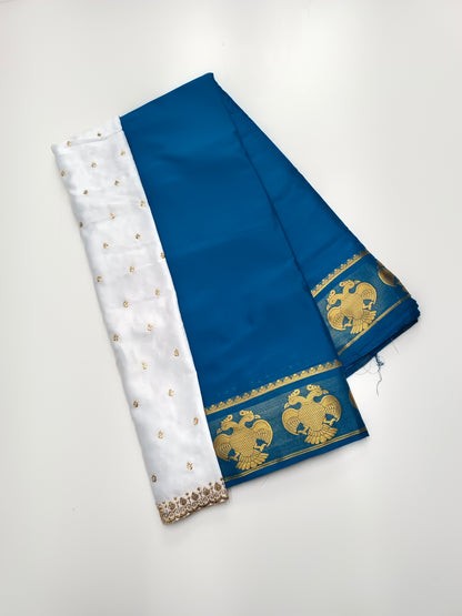 SEMI CREPE SILK SAREE