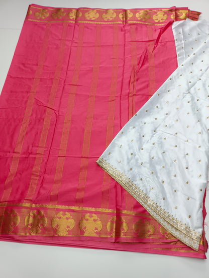 SEMI CREPE SILK SAREE