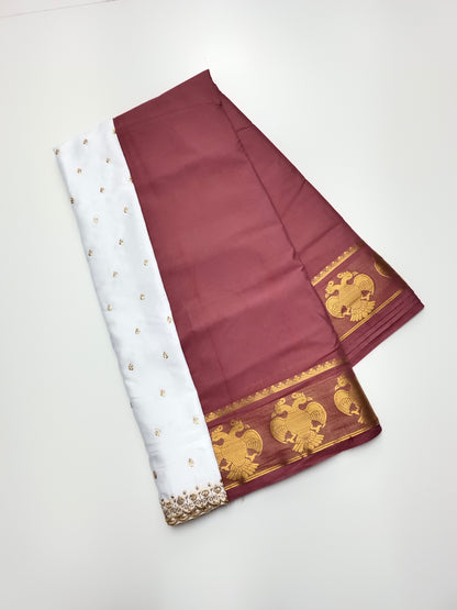 SEMI CREPE SILK SAREE
