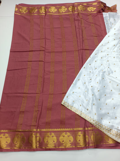 SEMI CREPE SILK SAREE