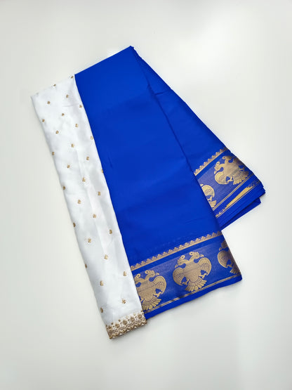 SEMI CREPE SILK SAREE