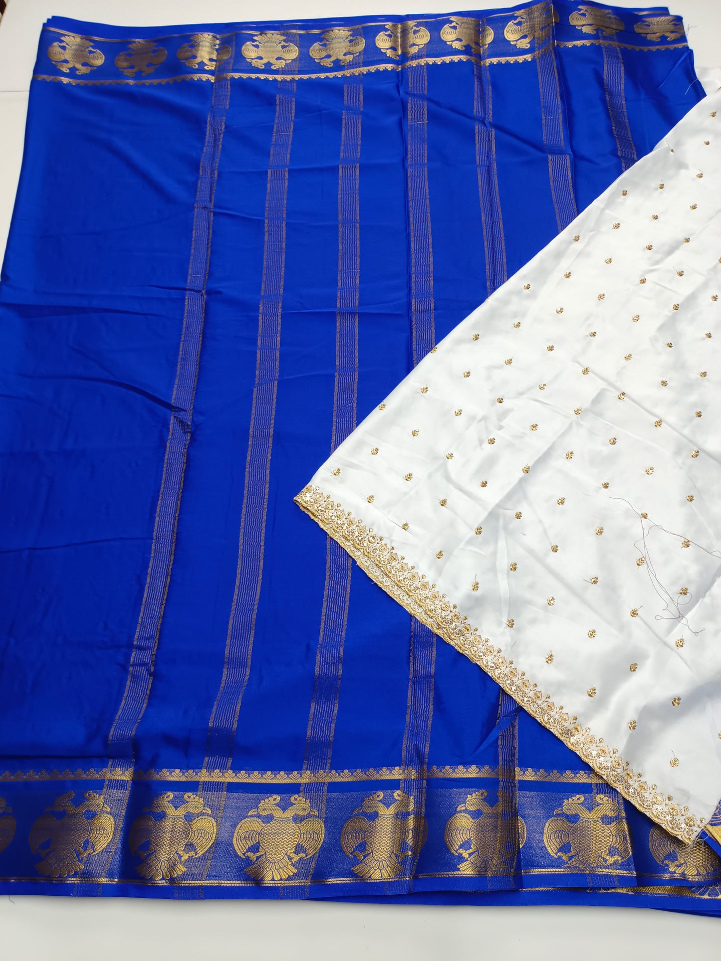 SEMI CREPE SILK SAREE