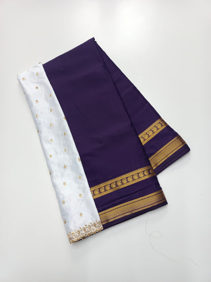 SEMI CREPE SILK SAREE
