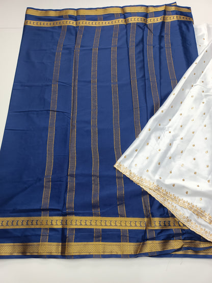SEMI CREPE SILK SAREE