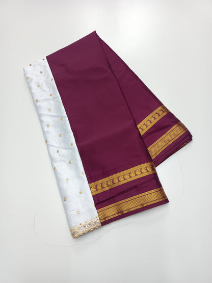 SEMI CREPE SILK SAREE