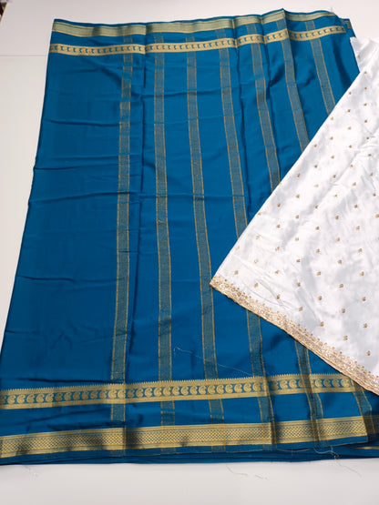 SEMI CREPE SILK SAREE