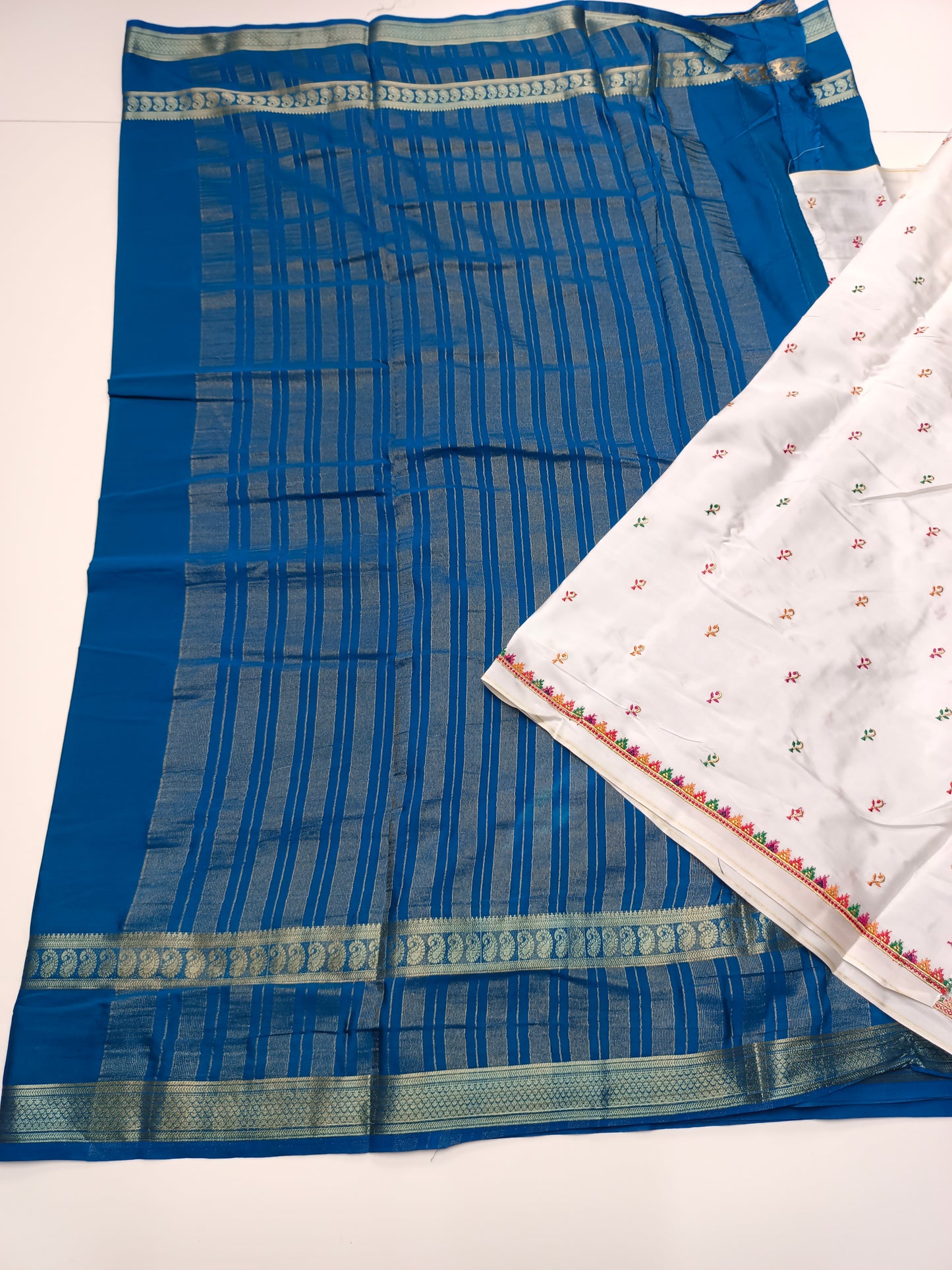 SEMI CREPE SILK SAREE