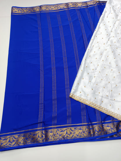 SEMI CREPE SILK SAREE