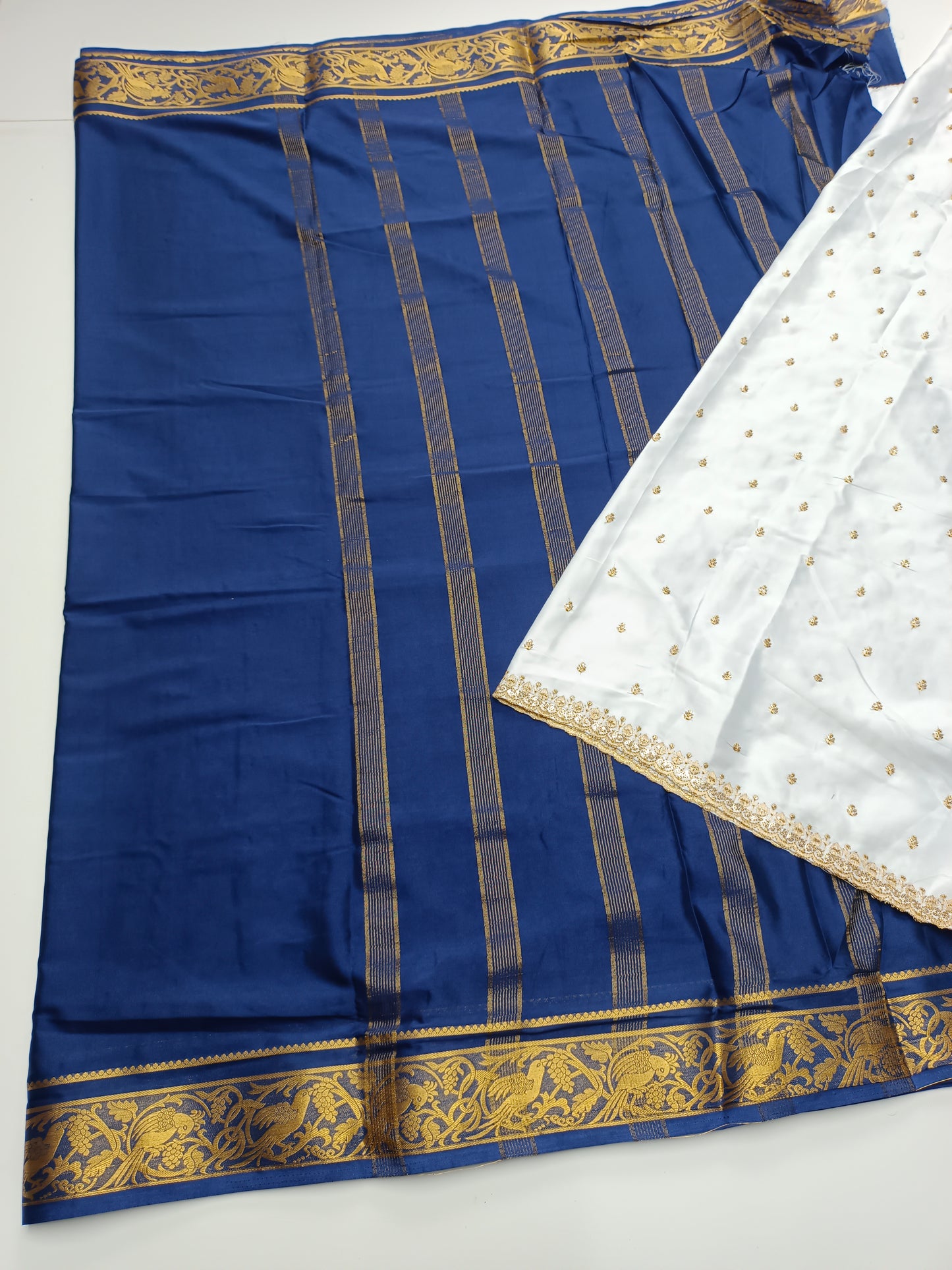 SEMI CREPE SILK SAREE