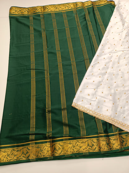 SEMI CREPE SILK SAREE