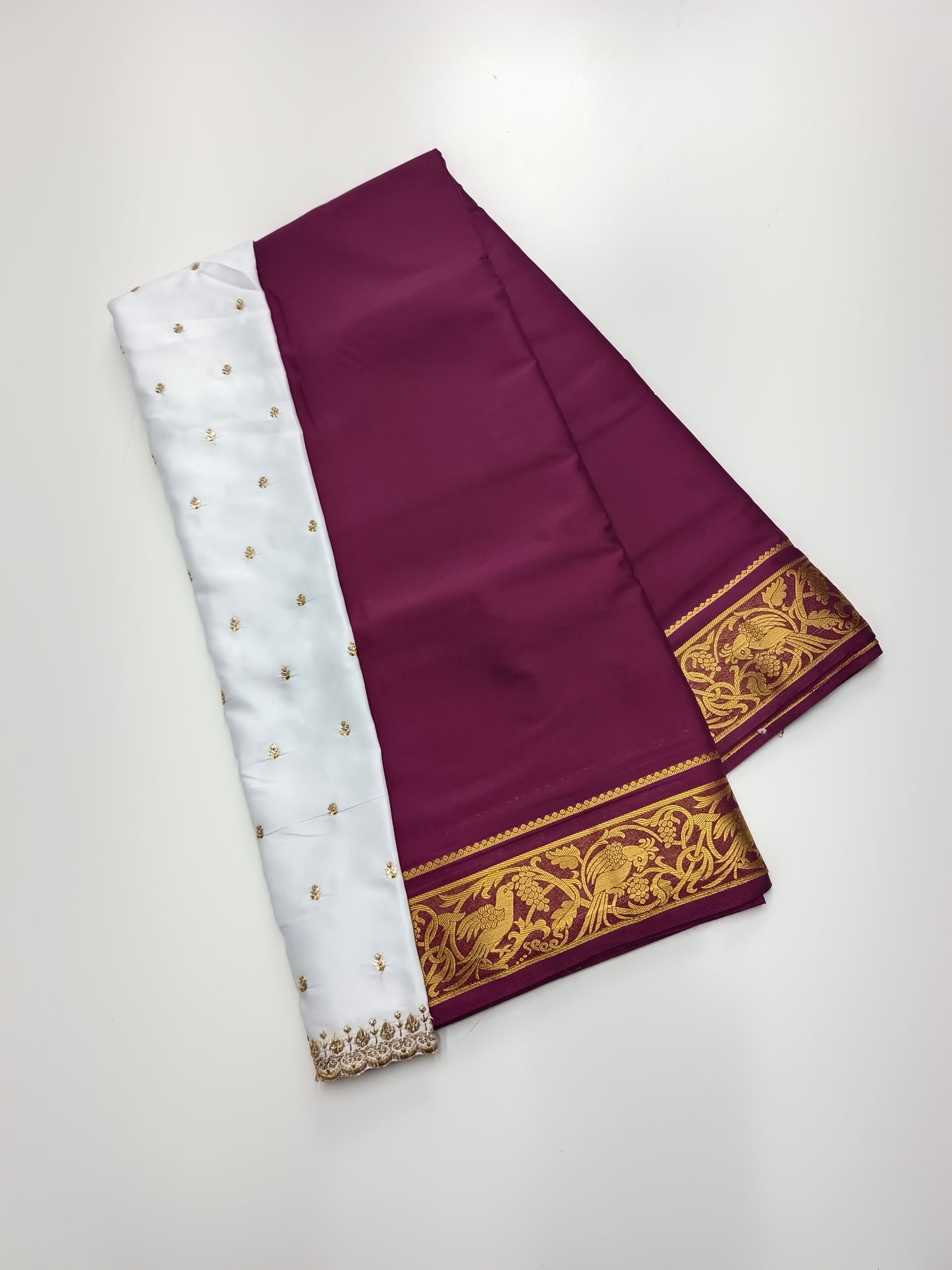 SEMI CREPE SILK SAREE