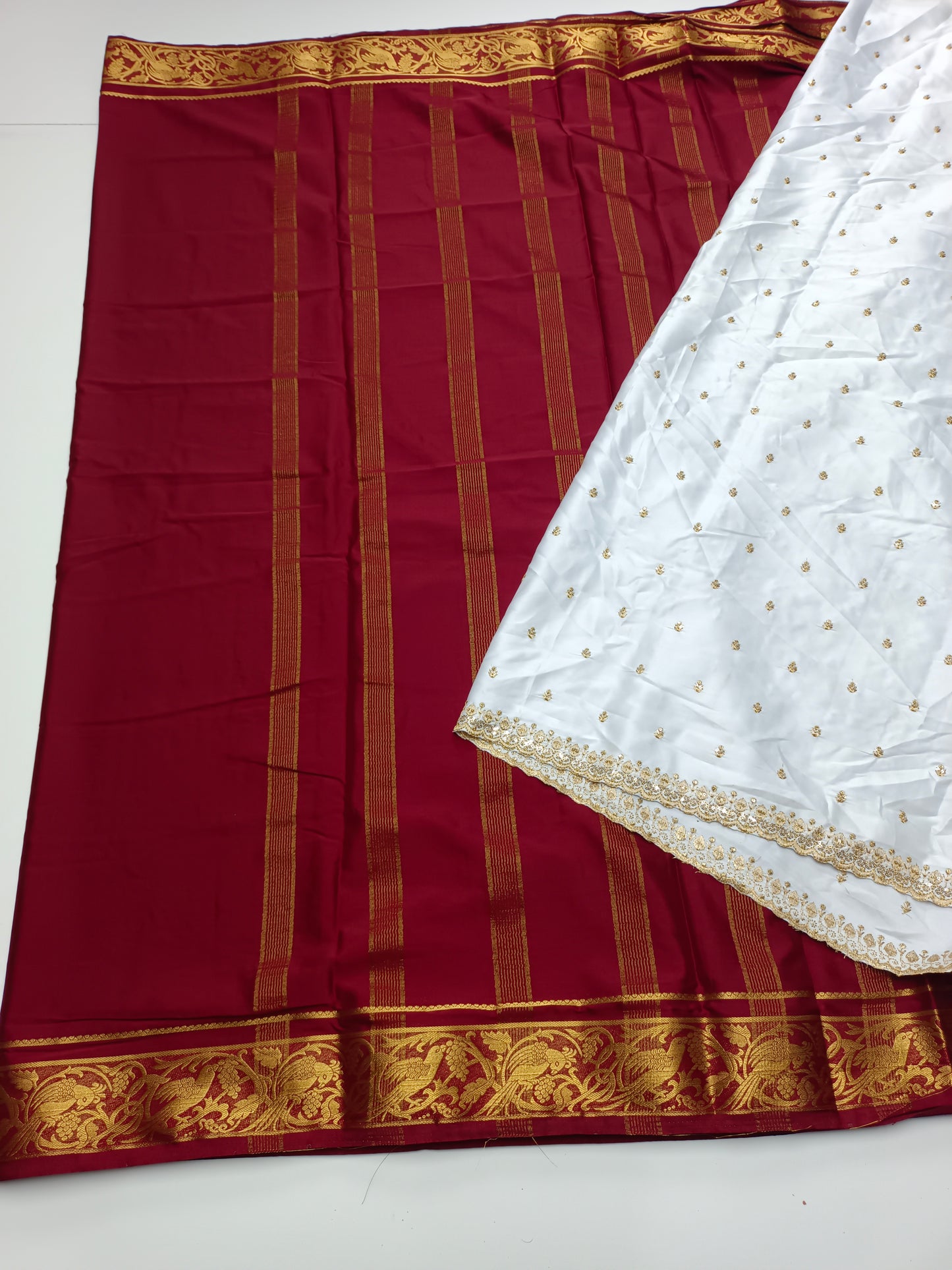 SEMI CREPE SILK SAREE
