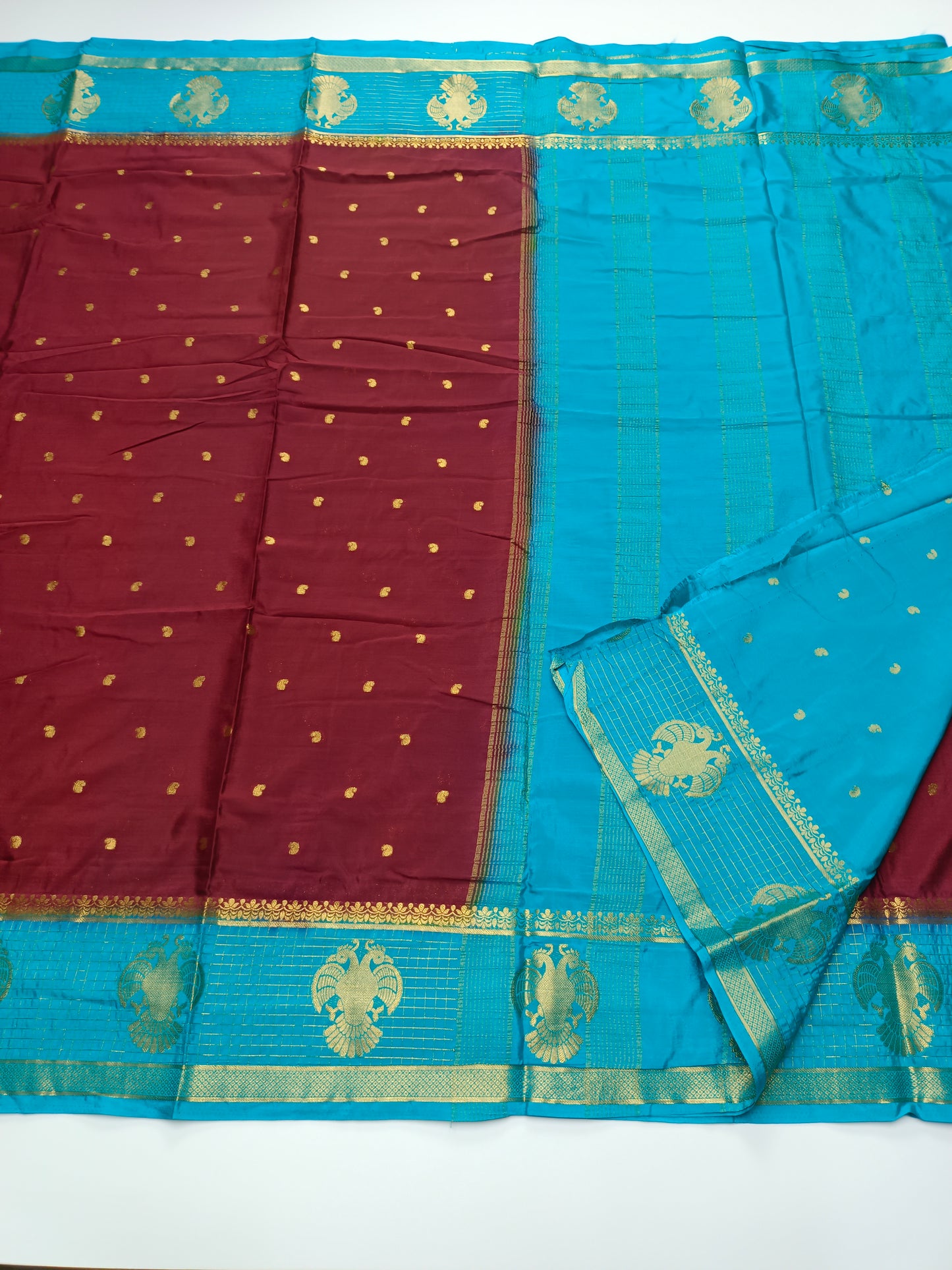 SEMI CREPE SILK SAREE