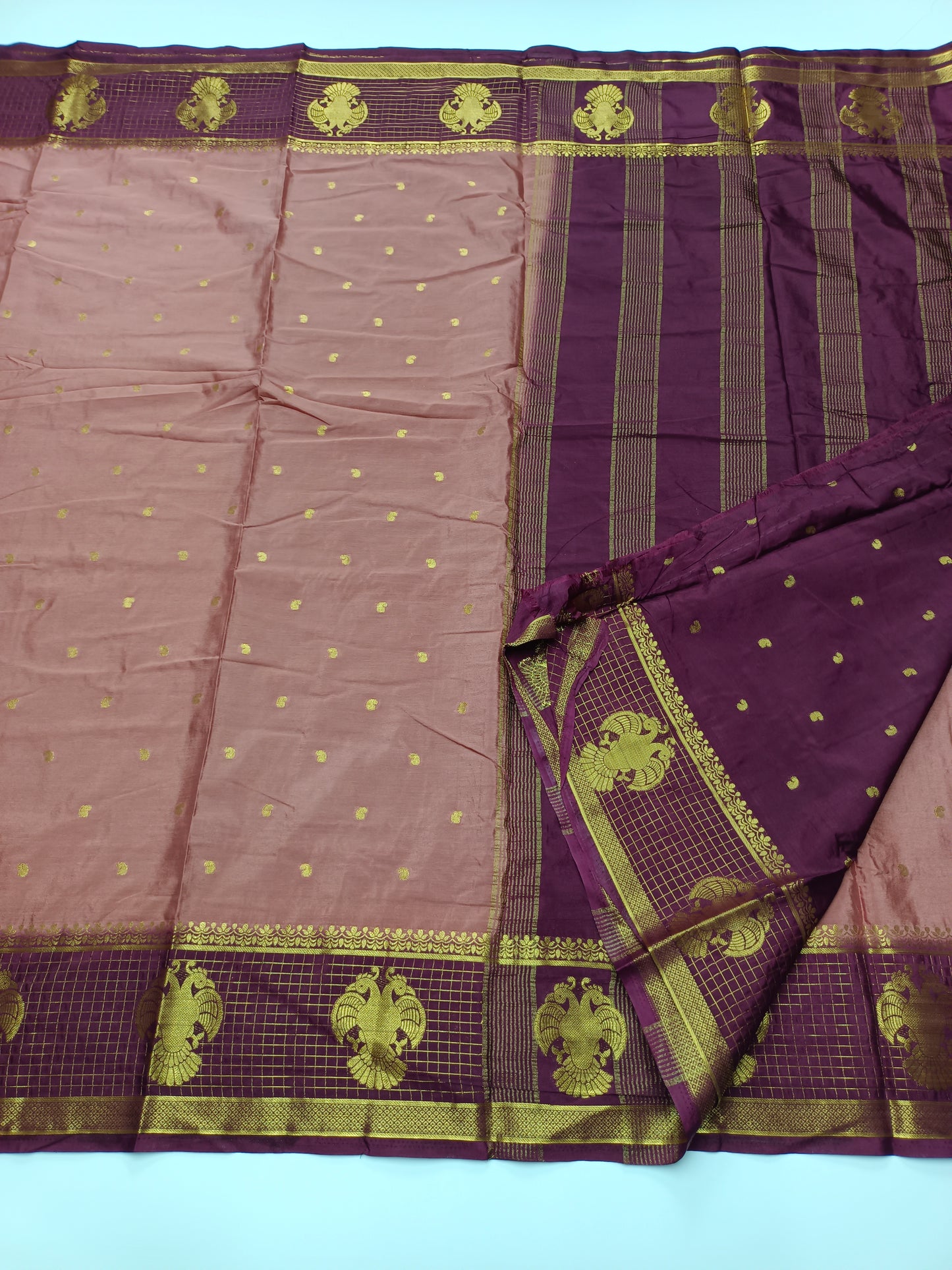 SEMI CREPE SILK SAREE