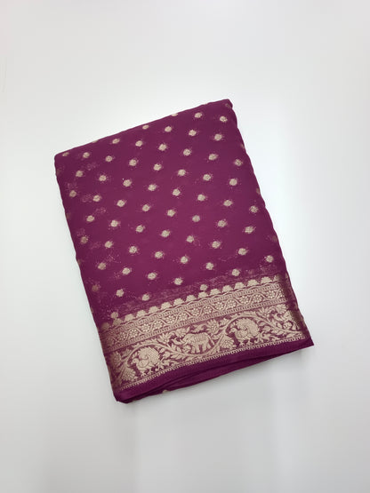 FANCY CHIFFON SAREE