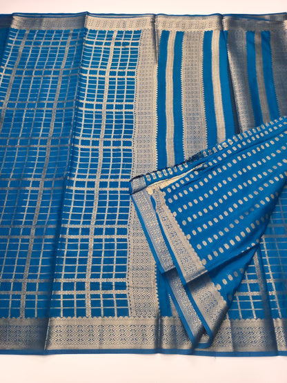 SEMI CREPE SILK SAREE