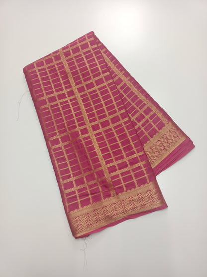 SEMI CREPE SILK SAREE