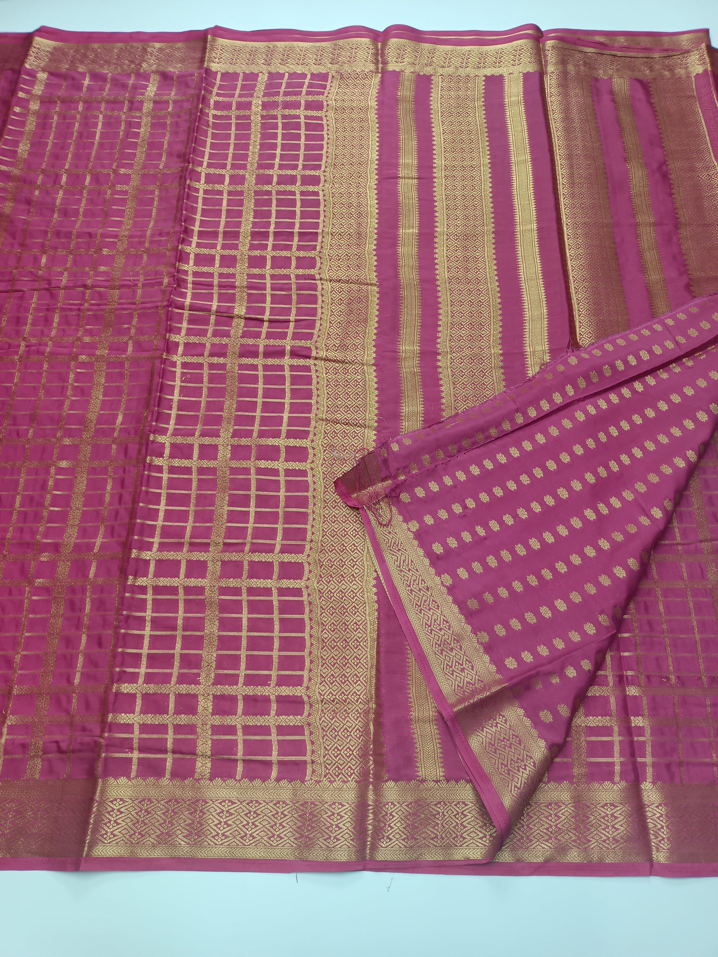 SEMI CREPE SILK SAREE