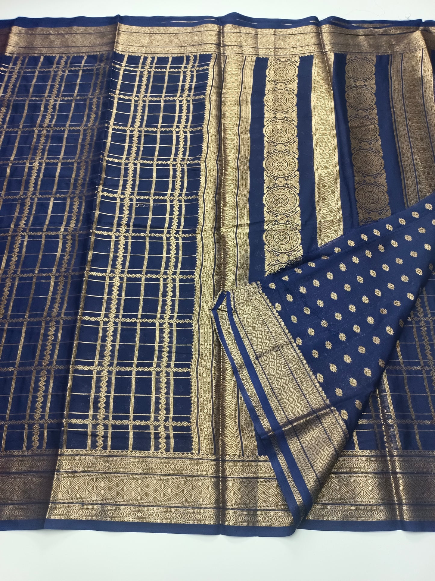 SEMI CREPE SILK SAREE