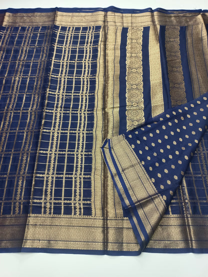 SEMI CREPE SILK SAREE