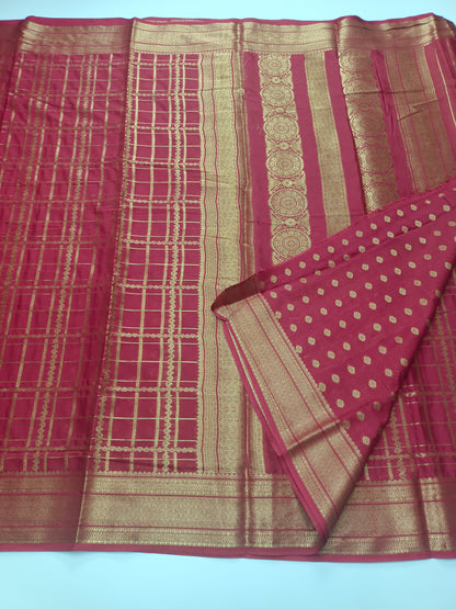 SEMI CREPE SILK SAREE