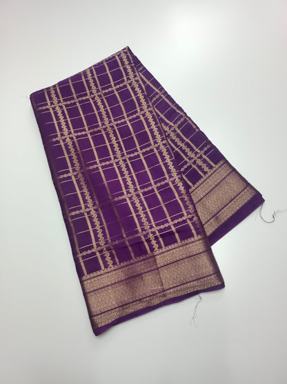 SEMI CREPE SILK SAREE