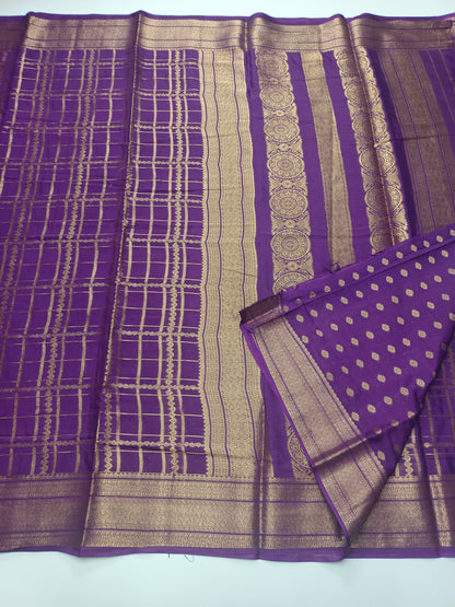 SEMI CREPE SILK SAREE