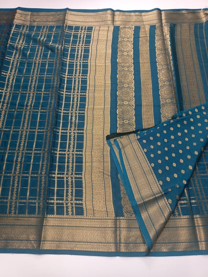 SEMI CREPE SILK SAREE
