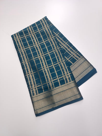 SEMI CREPE SILK SAREE
