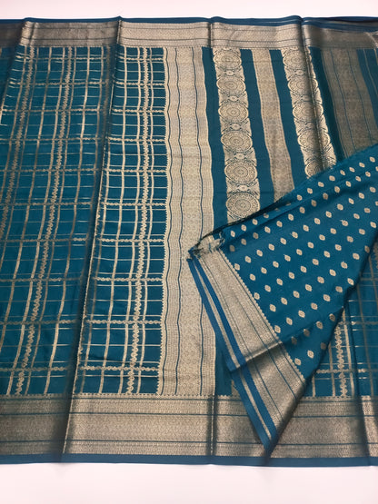 SEMI CREPE SILK SAREE