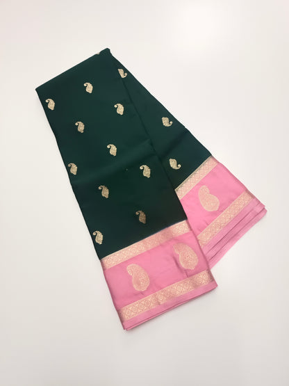 SEMI CREPE SILK SAREE