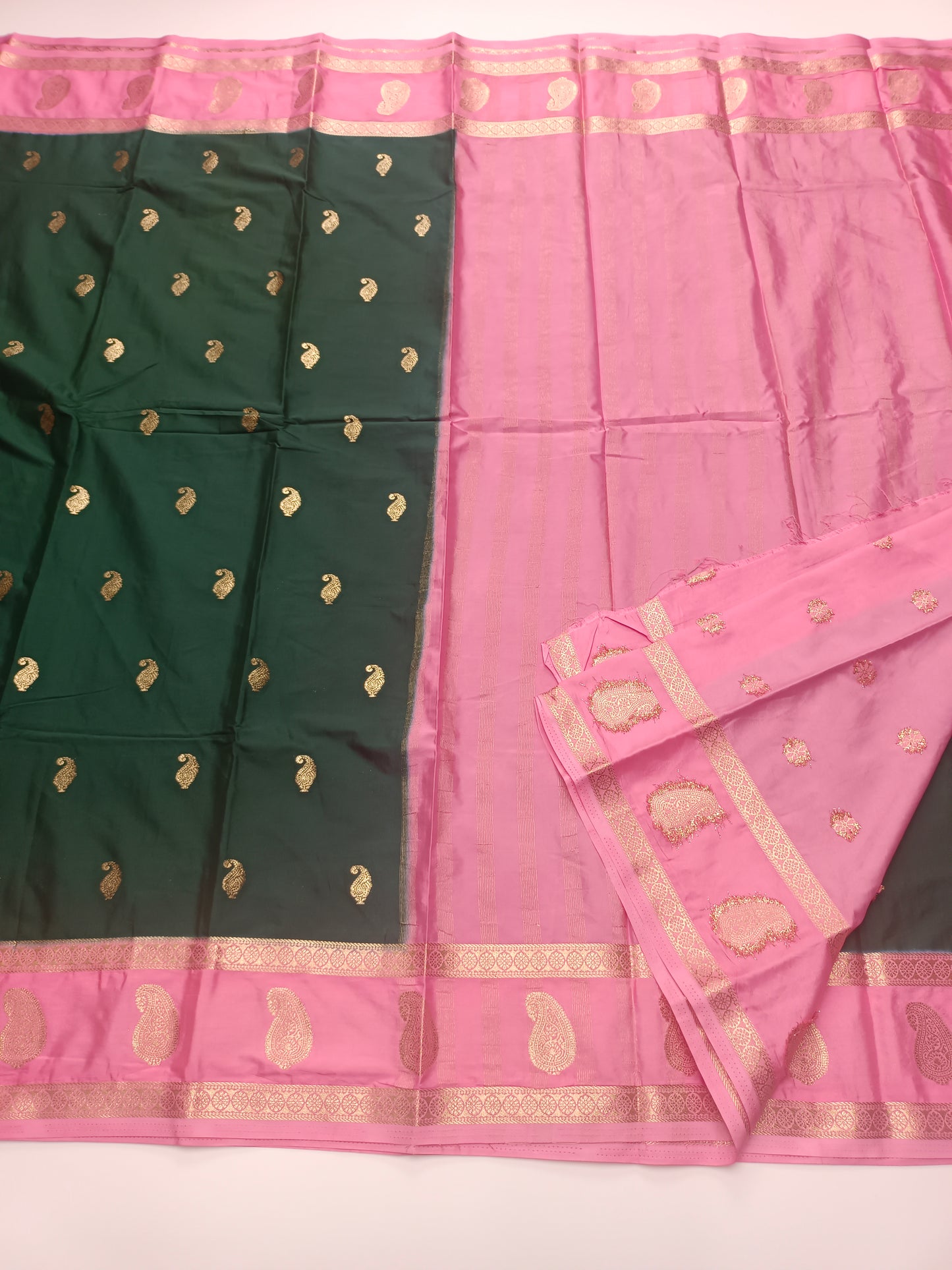 SEMI CREPE SILK SAREE
