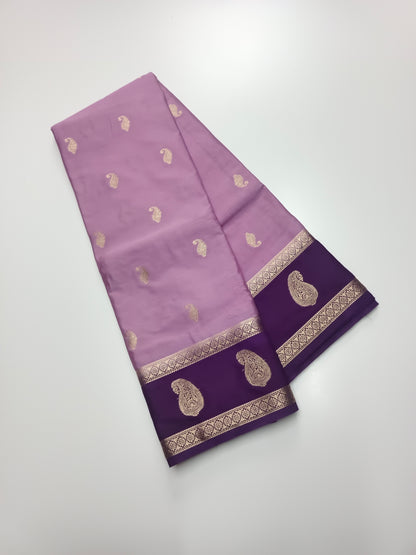 SEMI CREPE SILK SAREE