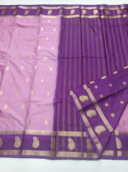 SEMI CREPE SILK SAREE