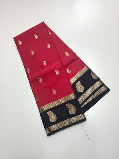 SEMI CREPE SILK SAREE