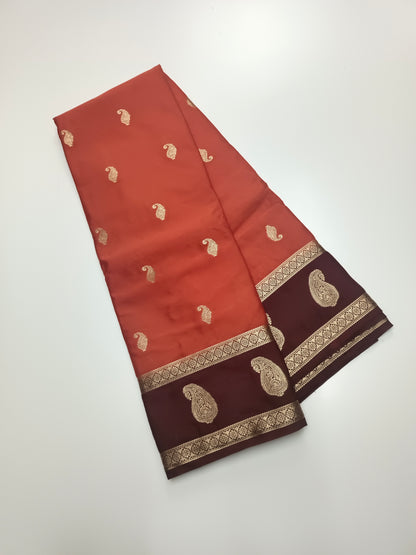 SEMI CREPE SILK SAREE