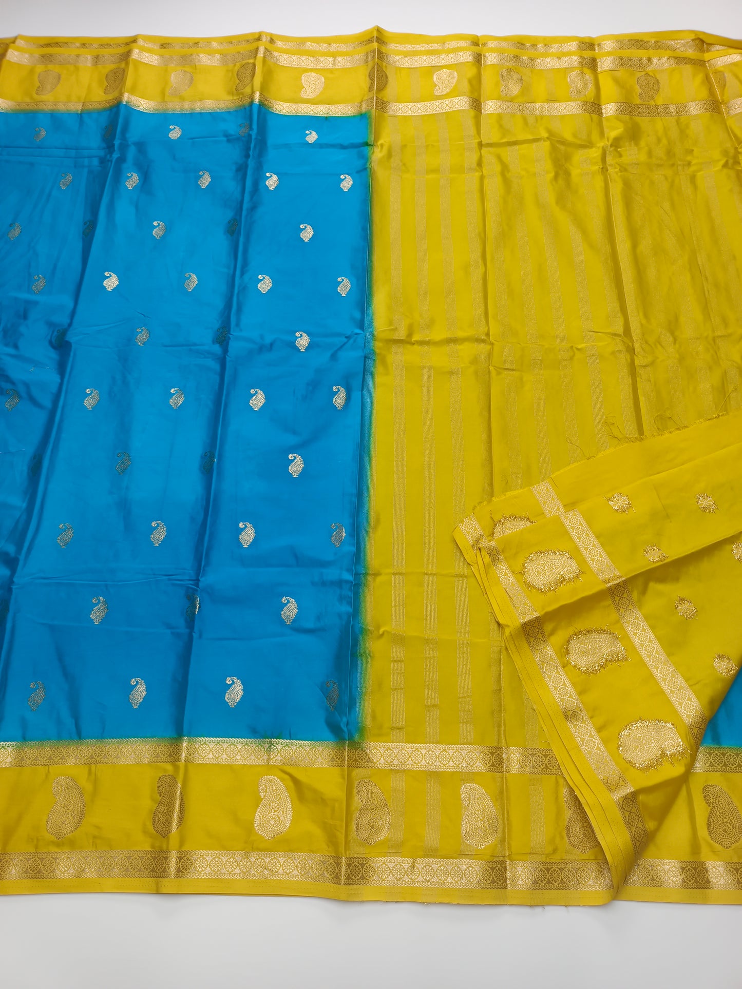 SEMI CREPE SILK SAREE